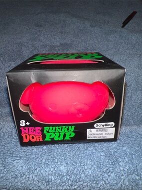 **AUTHENTIC** NeeDoh Funky Pup Red Stress Toy